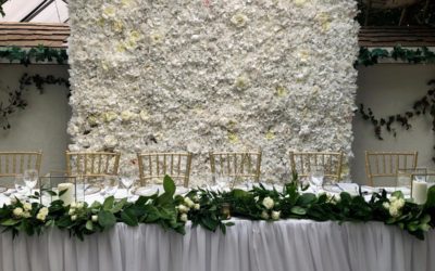 10 Flower Backdrop Ideas for Weddings