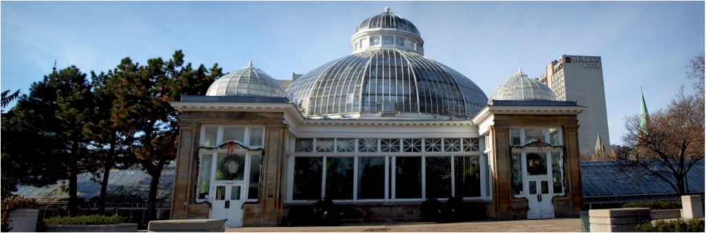 The Allen gardens in Toronto, Wedding ceremony venue