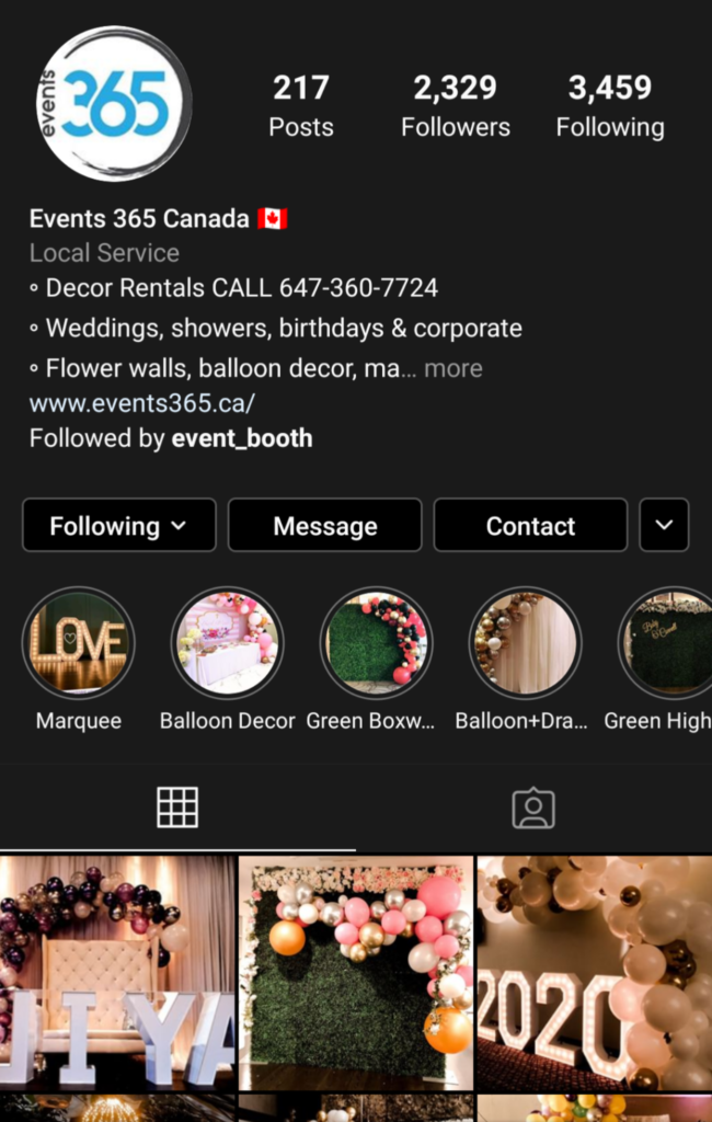 Follow events 365 event rentals on instagram perfect for weddings