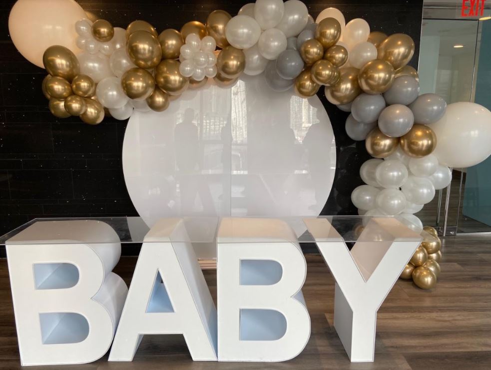 Toronto Baby shower balloon decorations 