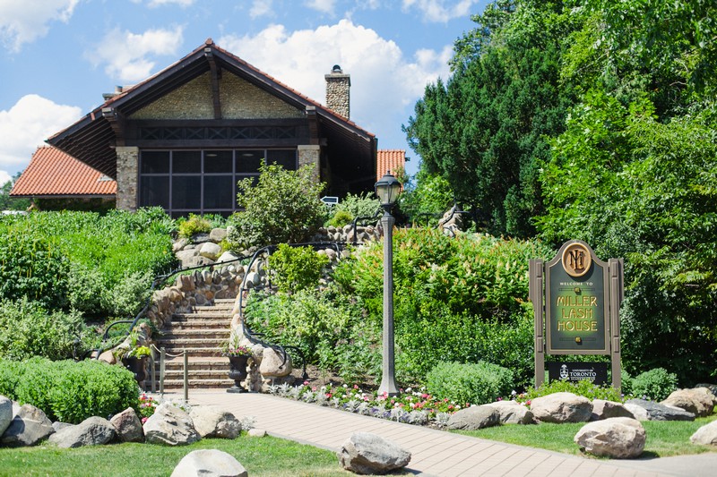 Toronto Wedding venue the Miller Lash house in full bloom