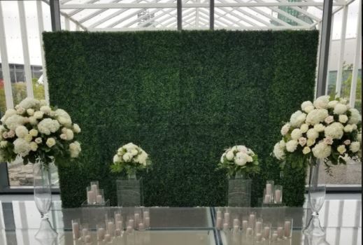 Toronto Flower wall rentals for millennial weddings  