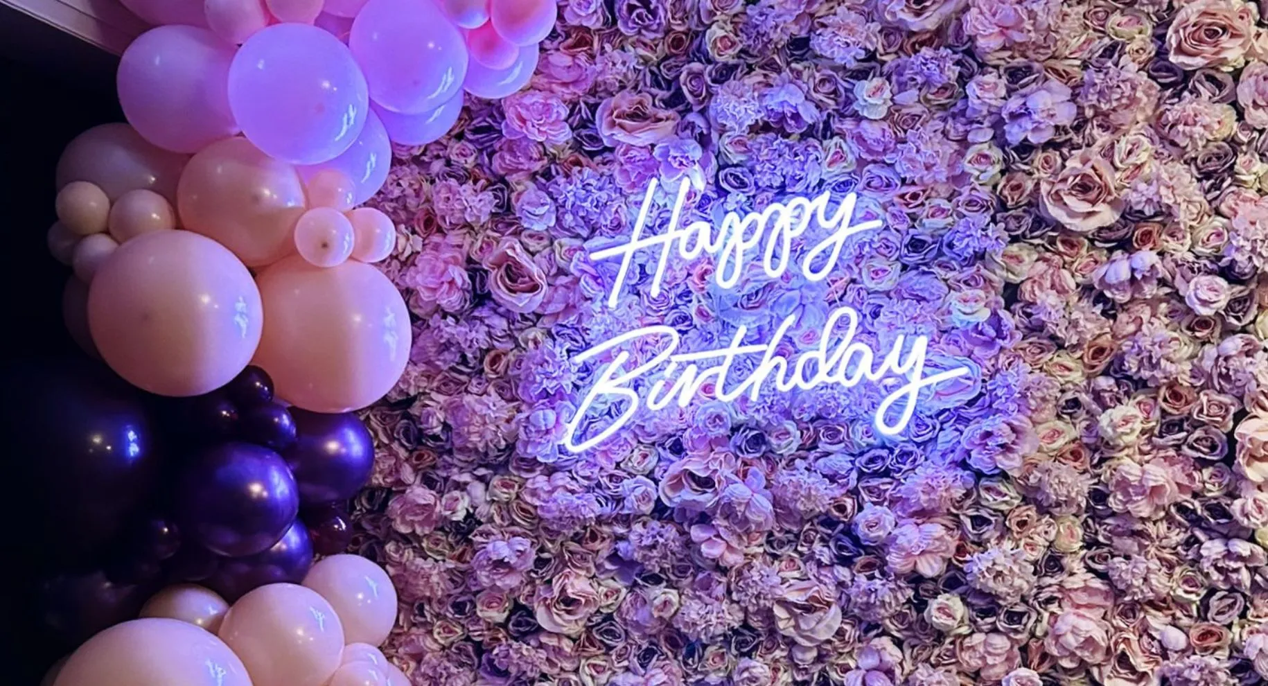 Paradise Flower Wall Rental