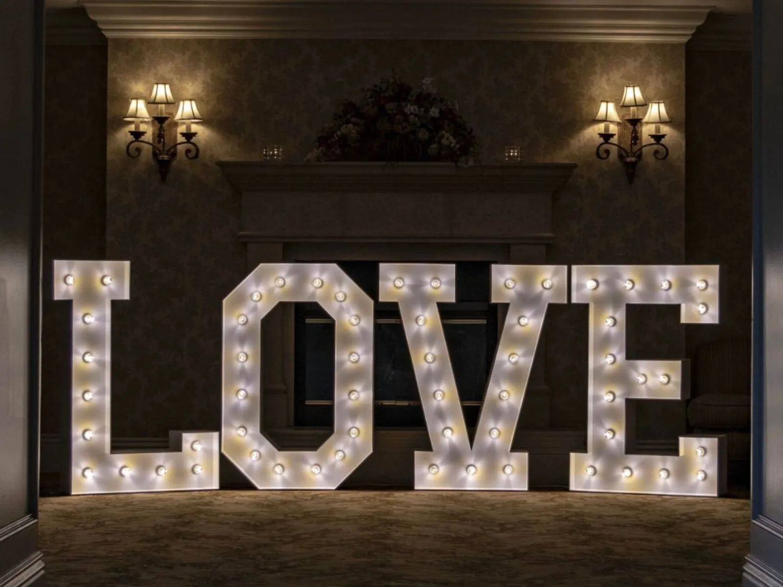 Paradise Marquee Letters Rental