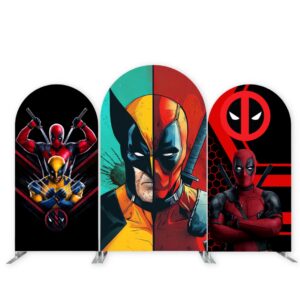 Deadpool Wolverine - Kids Party Backdrops