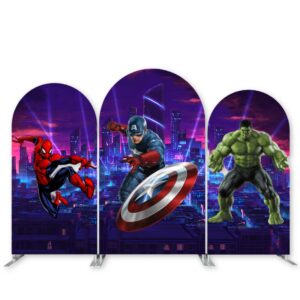 Marvel Superheroes - Kids Party Backdrops
