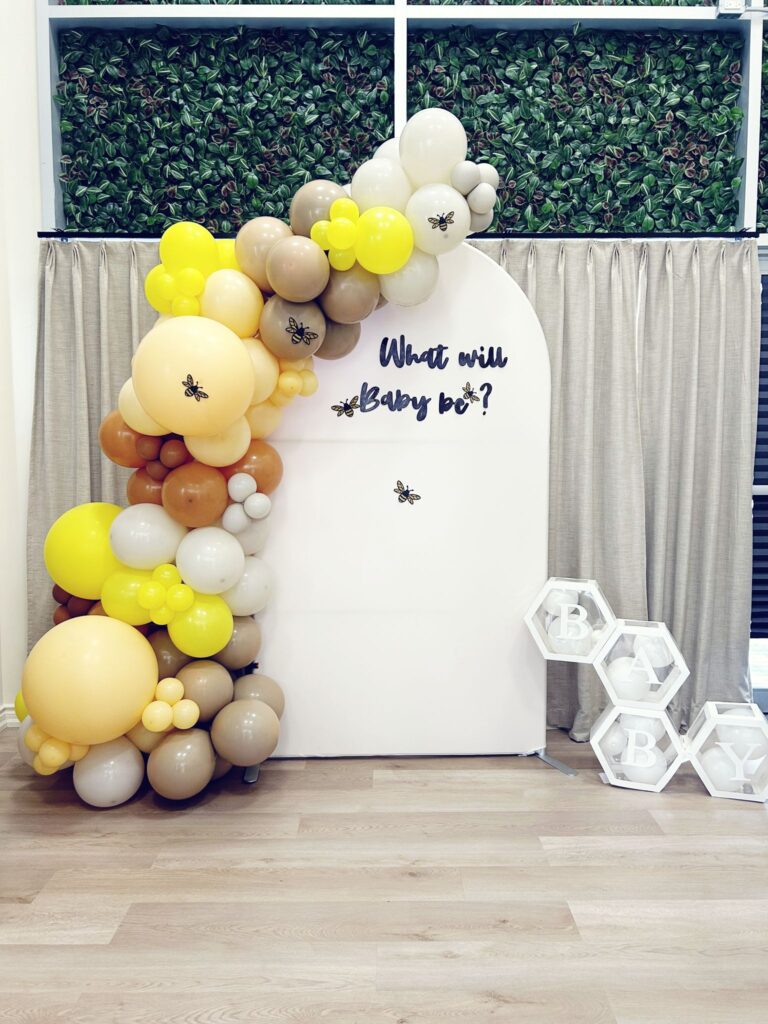 Baby shower decorations in London Ontario.