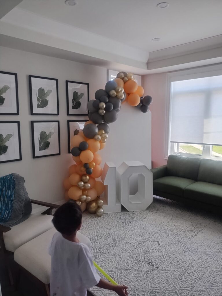 Birthday party decor in Ottawa