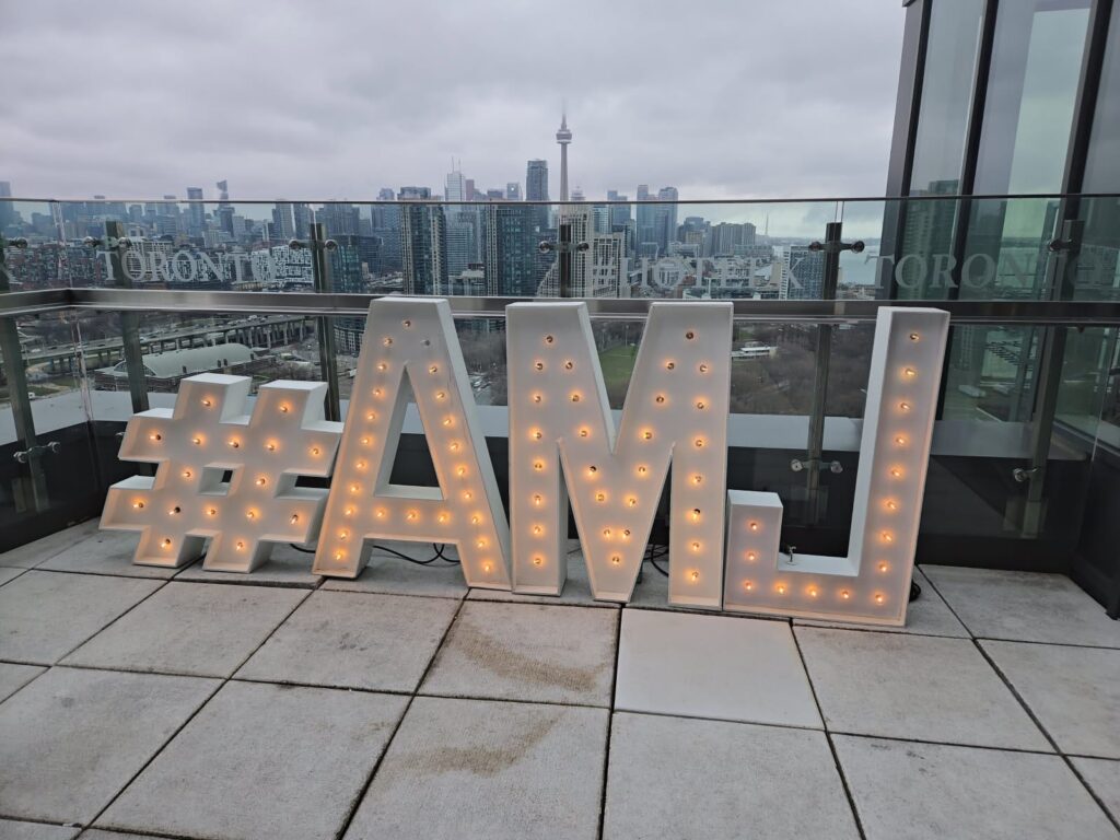 marquee letters in toronto