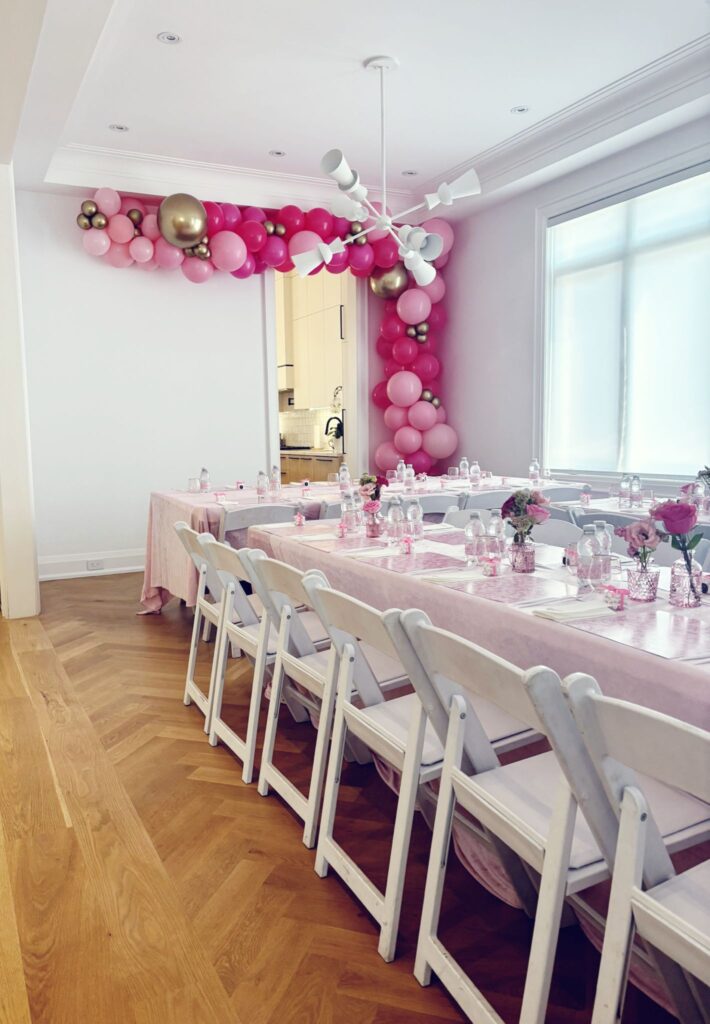 birthday decor in windsor
